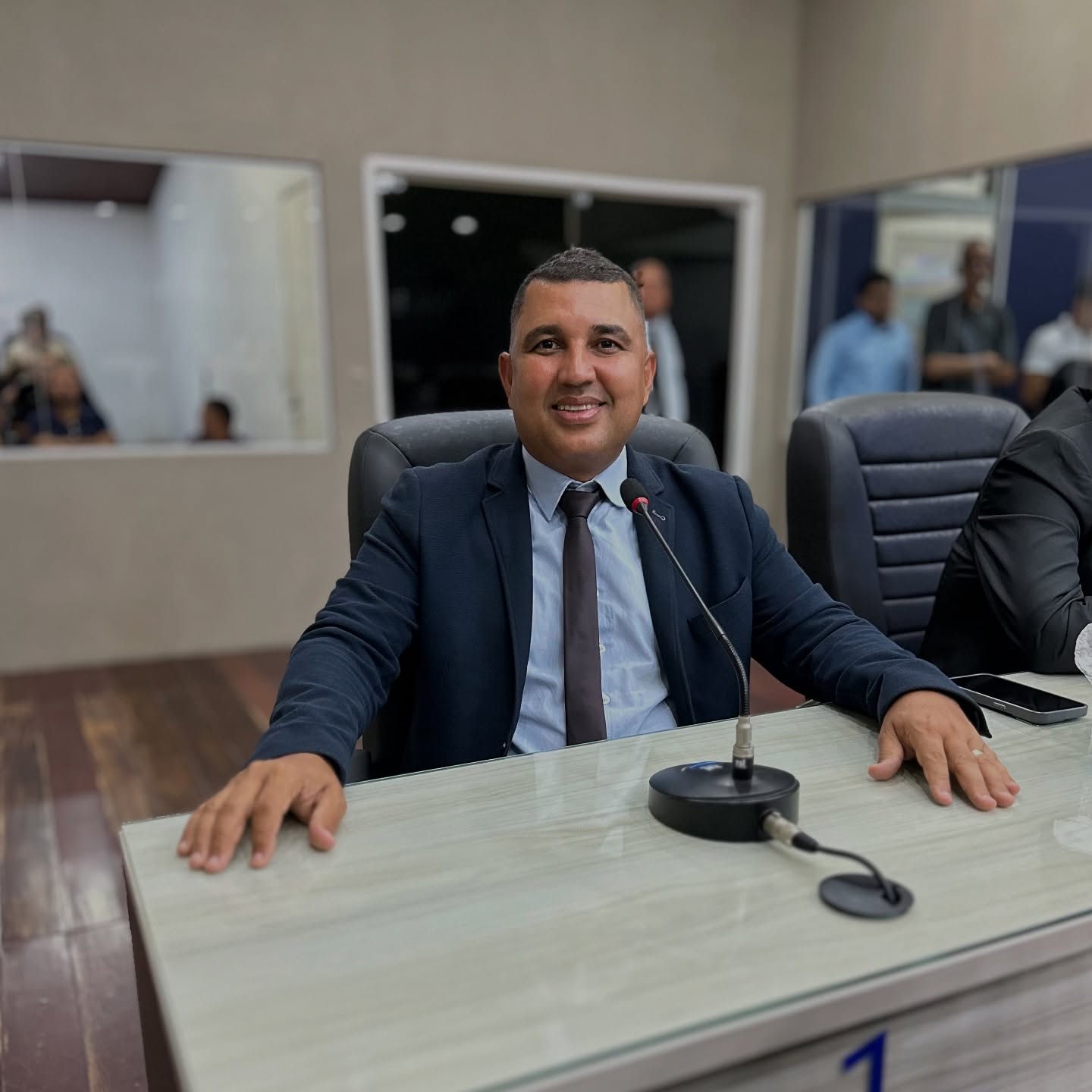 Cal Moreira em agenda pública